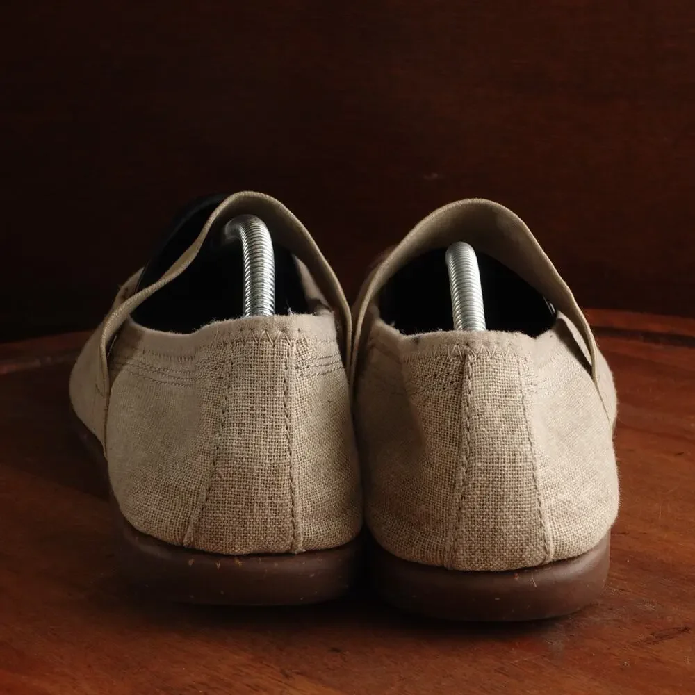 Keen Flats Womens Size 10 Beige Sienna Canvas Mary Jane Slip On Casual Shoes